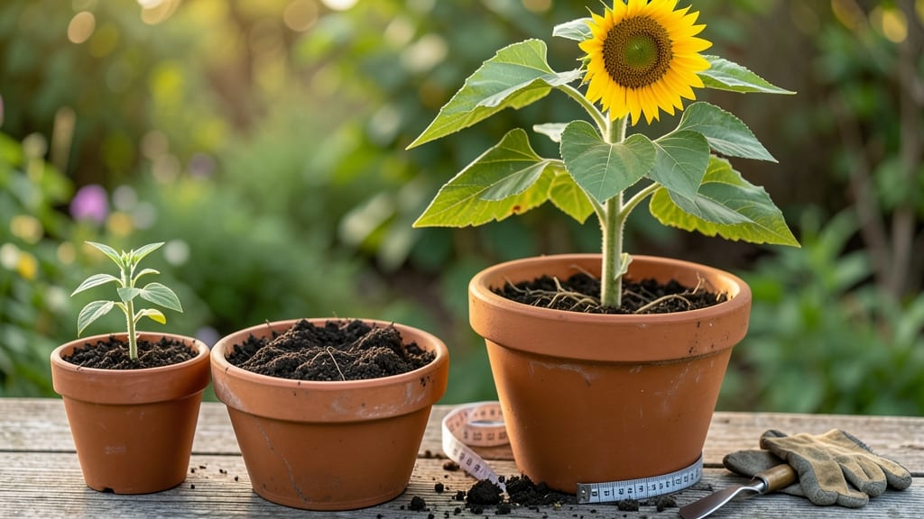 How Big of a Pot for Sunflowers: Space Requirements by Height and Variety