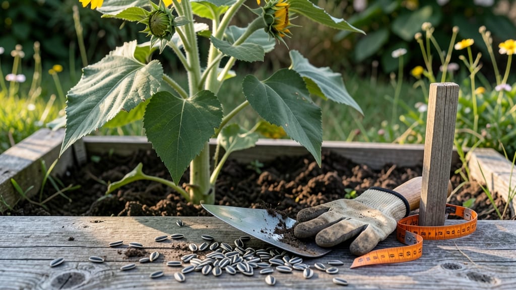 How Far Apart to Plant Sunflower Seeds: Spacing Rules for Tall Varieties Without Crowding