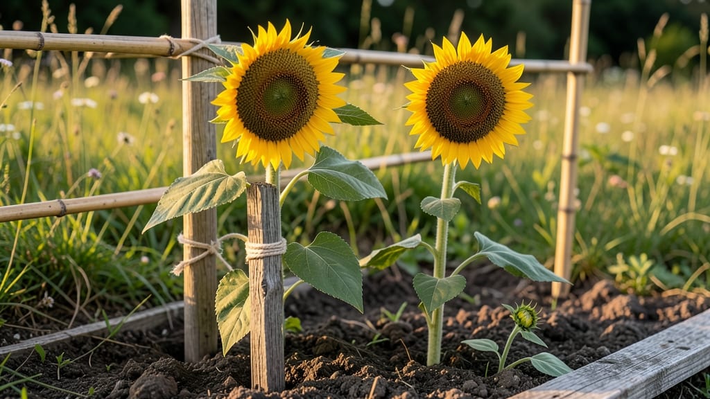 Do Sunflowers Need Support: 3 Height-Based Staking Solutions for Tall Varieties