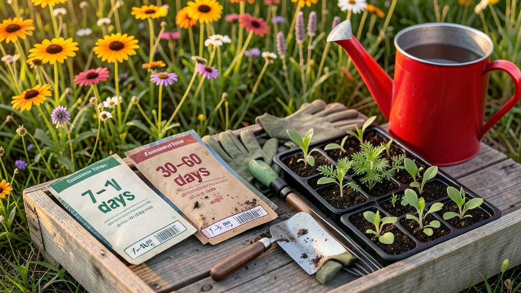 How Long Do Wildflower Seeds Take to Grow: Month-by-Month Timeline From Sprout to Bloom