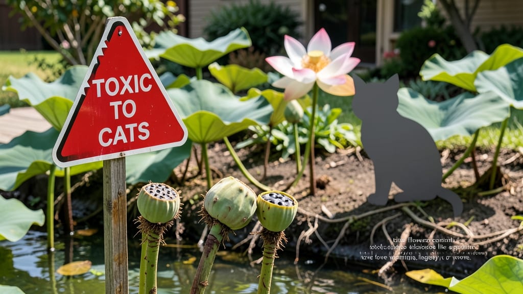 Are Lotus Flowers Poisonous to Cats: Toxicity Risks & Safe Alternatives for Pet Owners