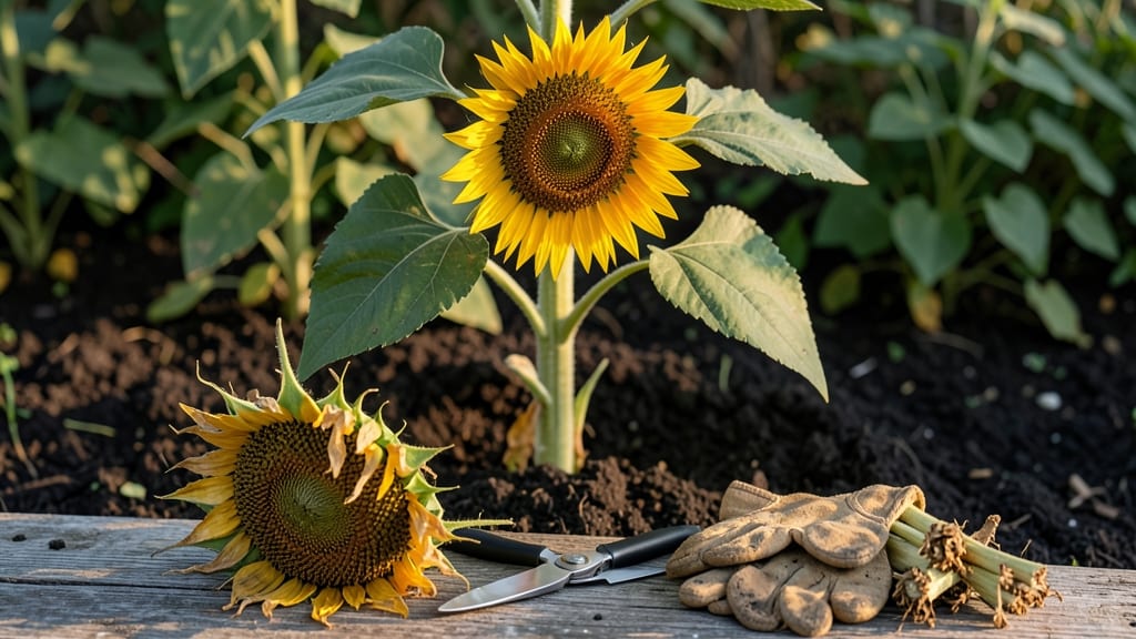 When to Cut Down Sunflowers: Exact Timing for Seed Saving vs. Winter Prep