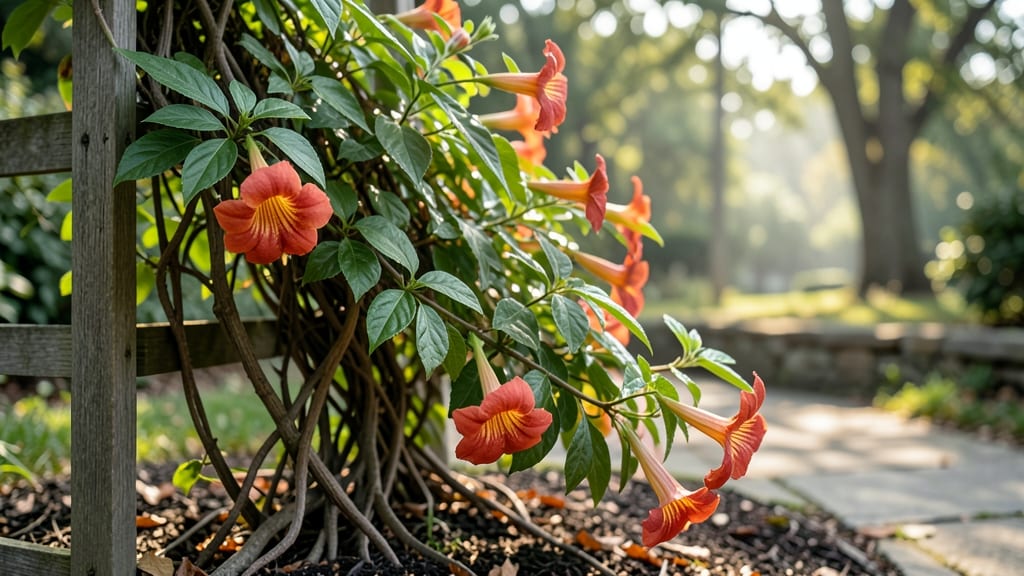 Trumpet Vine Flowering Season: When to Plant for Bold Orange Blooms