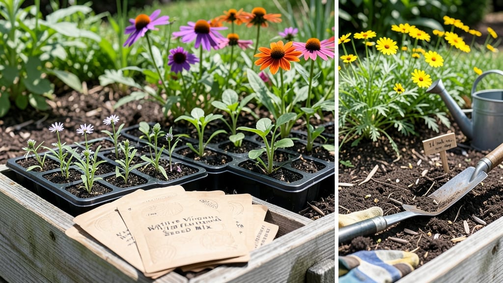 When to Plant Wildflower Seeds in Virginia: Best Months by USDA Zone 7a-7b