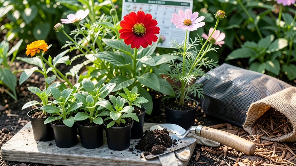 When to Plant Flowers in New Jersey: USDA Zone 6b-7a Planting Calendar