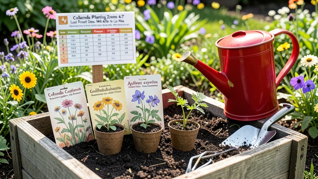 When Can You Plant Flowers in Colorado: Frost-Free Deadlines by USDA Zone & Variety