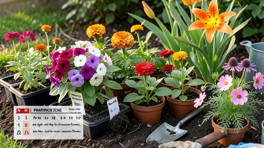 When to Plant Flowers in NY: Microclimate-Specific Timing for Zero Frost Risk