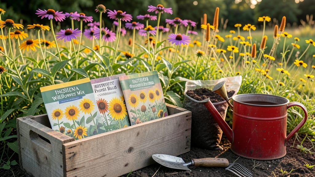 Best Time to Plant Wildflower Seeds in Indiana: Frost-Free Deadlines by USDA Zone 7-8