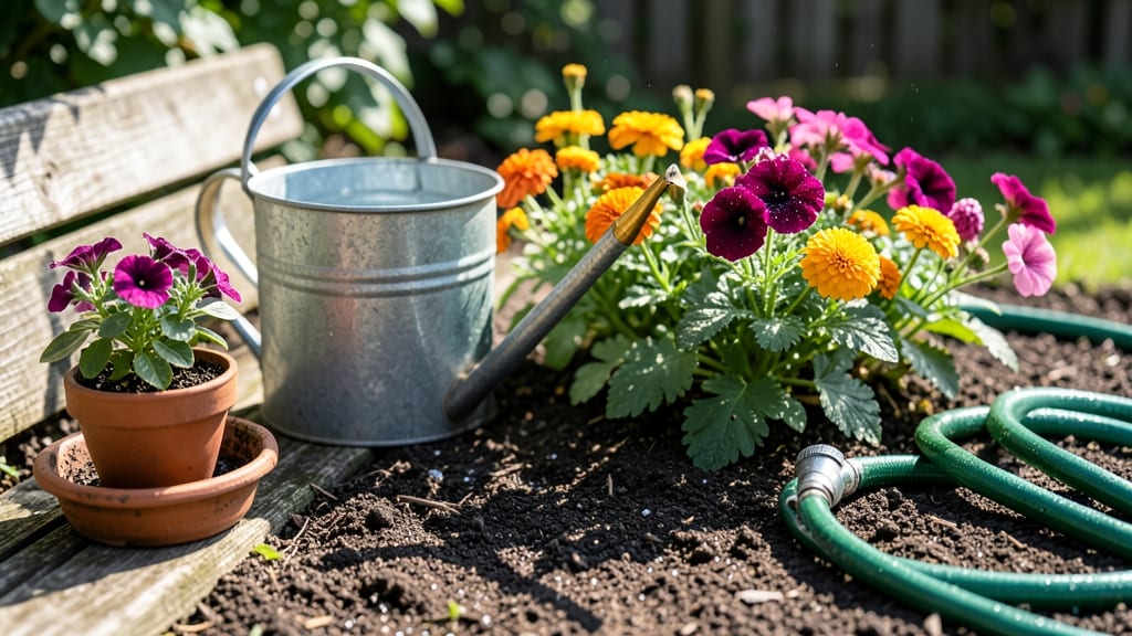 Whens the Best Time to Water Flowers: Morning Routine for Zero Waste and Healthy Roots