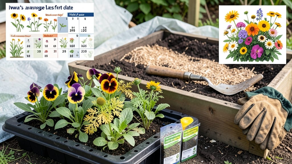 When to Plant Flowers in Iowa: Frost-Free Deadlines by Hardiness Zone