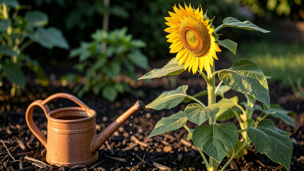 Water for Sunflowers: How Much and When to Maximize Towering Growth