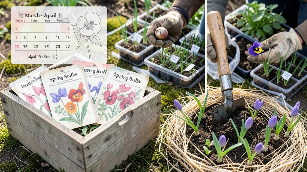 Zone 5 Flower Planting Schedule: Month-by-Month Deadlines for Frost-Free Success