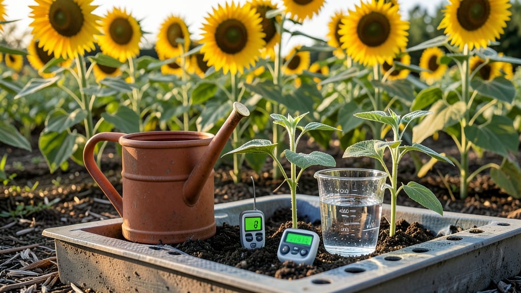 How Often to Water Sunflower Seeds: Germination Timeline & Moisture Rules