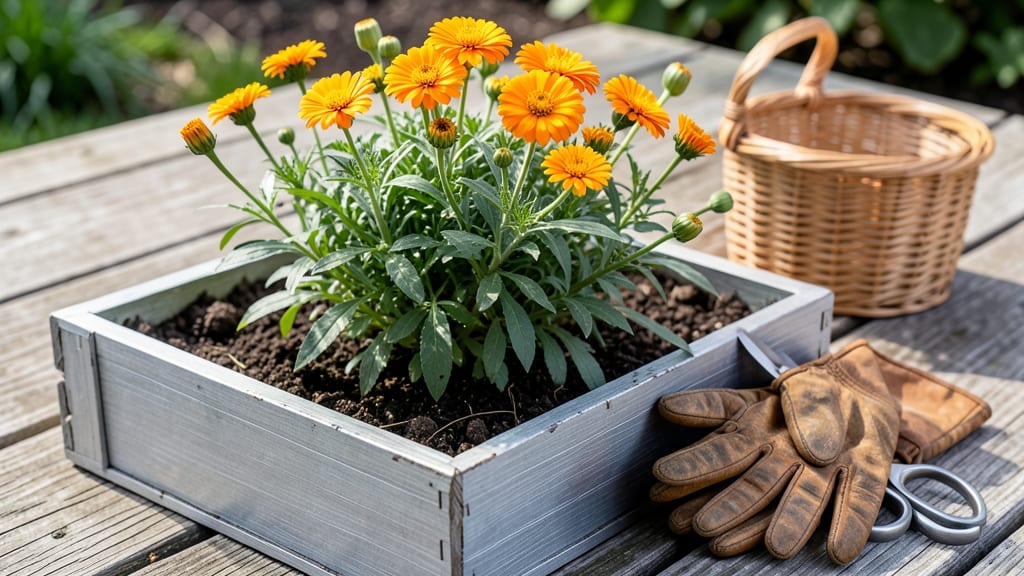 When to Harvest Calendula Flowers: Petal Color Shift Test for Peak Potency